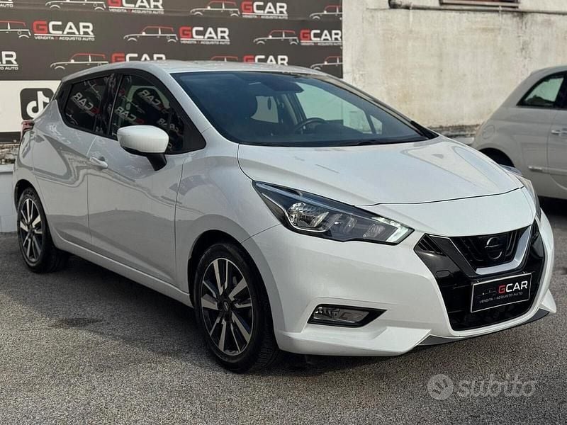 Usata Nissan Micra 90 CV (66 kW) 2019 Bianco Utilitaria