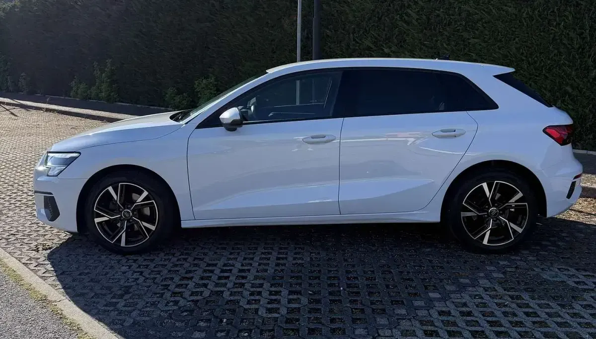 Usata Audi A3 Advanced 116 CV (85 kW) 2022 Bianco Berlina
