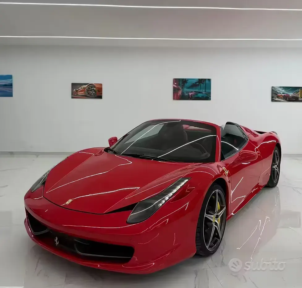 Usata Ferrari 458 600 CV (441 kW) 2015 Cabrio