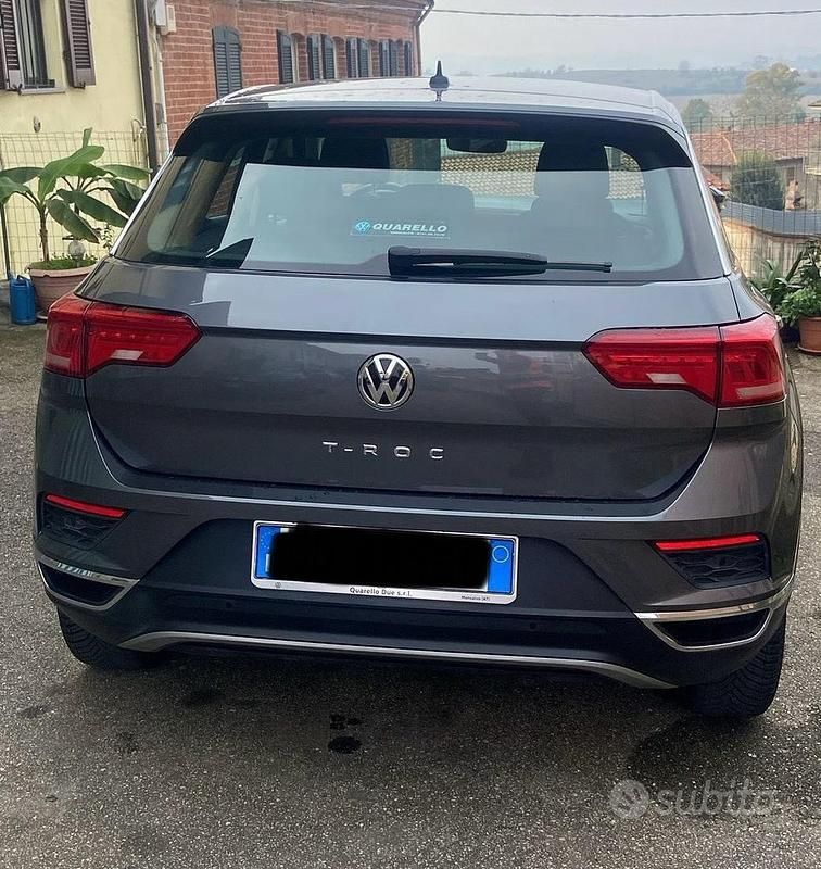 Usata VW T-Roc Advance 116 CV (85 kW) 2020 Grigio SUV