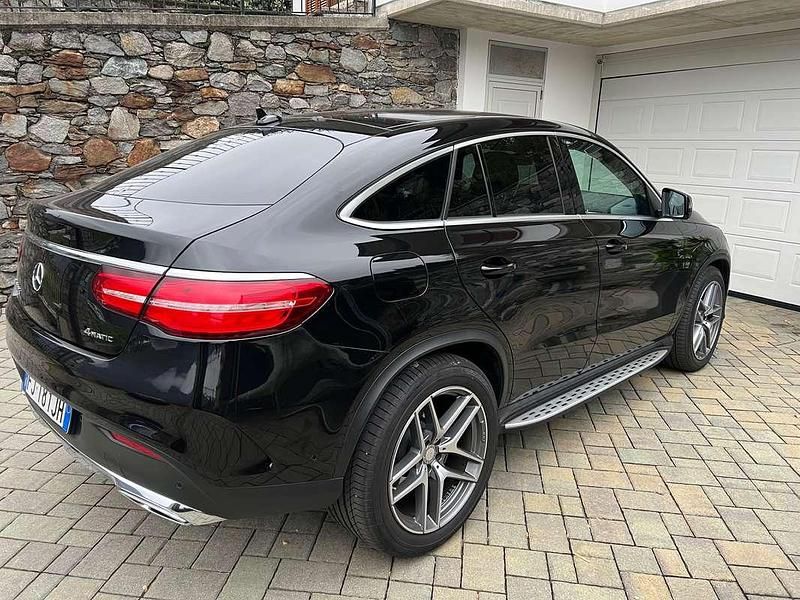 Usado Mercedes GLE350 Premium Plus 258 CV (189 kW) 2017 Negro Coupe