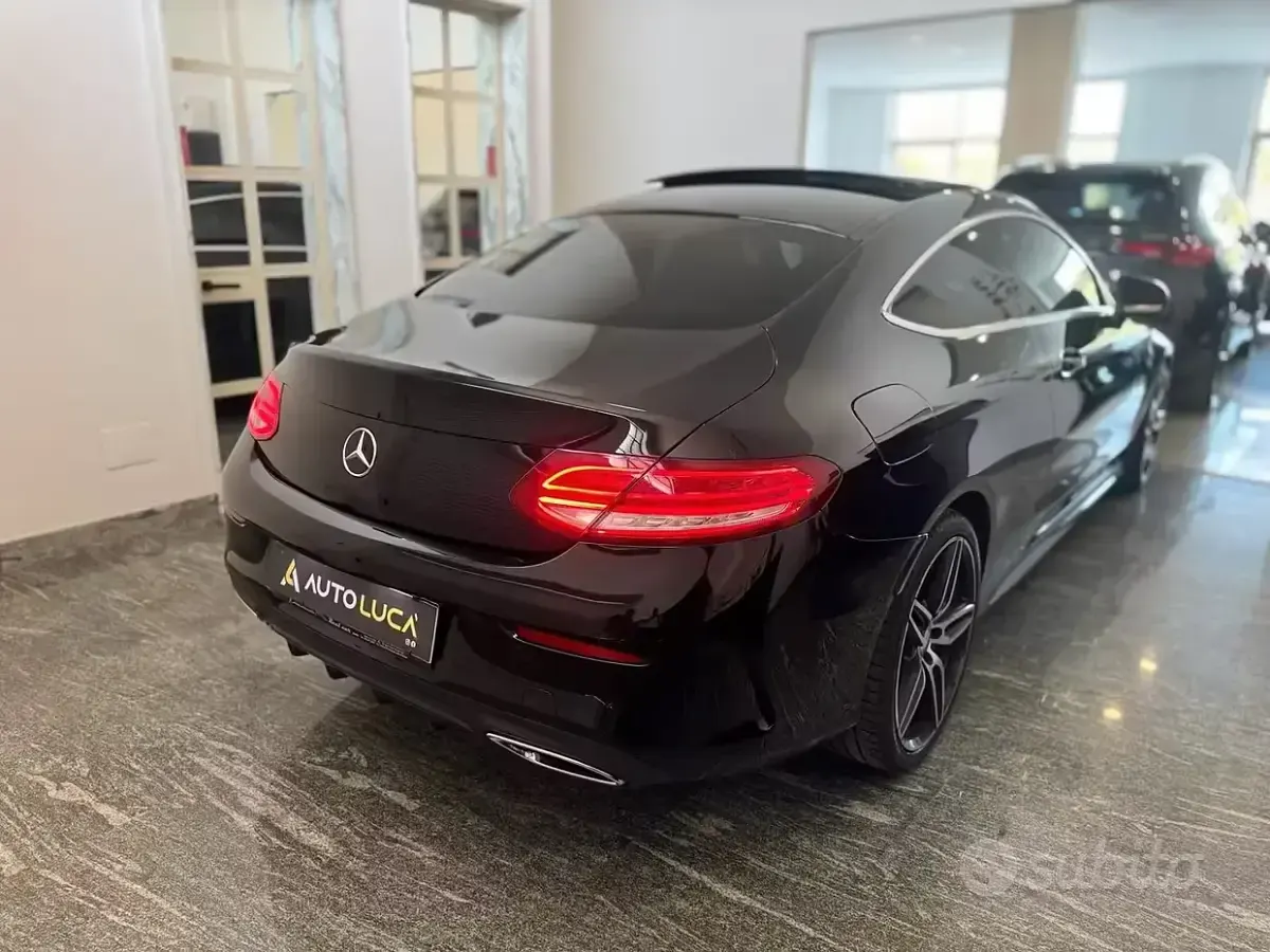 Usata Mercedes C250 Executive 204 CV (150 kW) 2016 Nero Coupé
