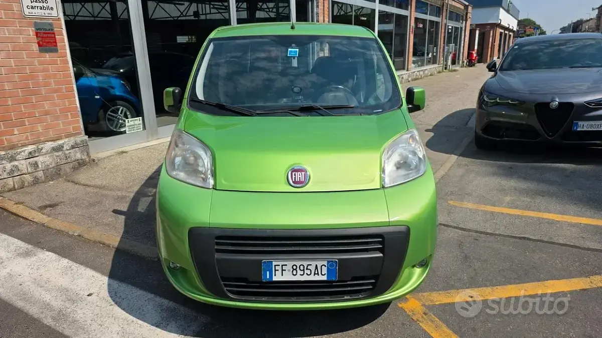 Usata Fiat Qubo Active 80 CV (58 kW) 2016 Verde Monovolume