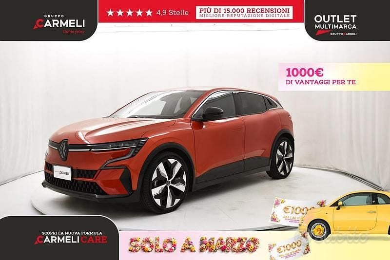 Usata Renault Megane E-Tech Techno 160 kW (218 CV) 2022 Rosso passion Berlina