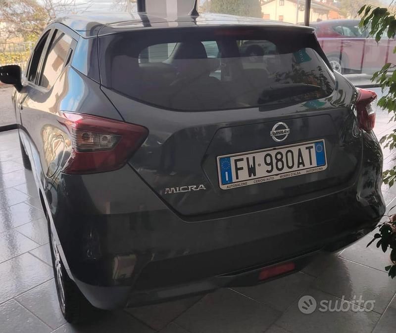 Usata Nissan Micra 2019 Grigio Utilitaria