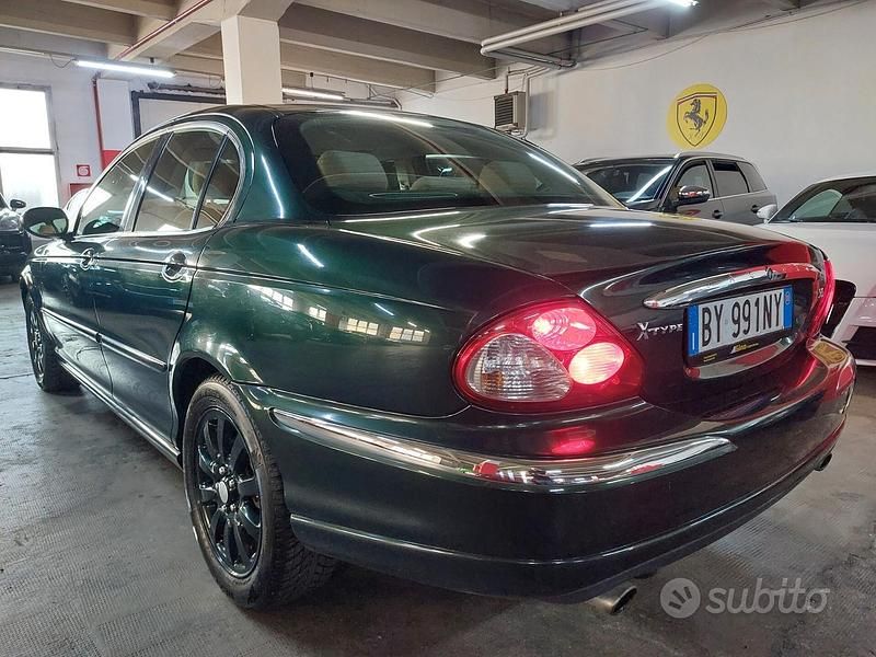 Usata Jaguar X-type Executive 196 CV (144 kW) 2001 Verde Berlina