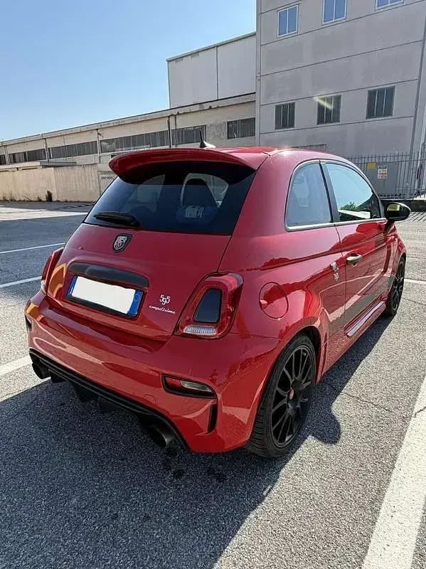 Usata Abarth 595 Competizione 179 CV (131 kW) 2016 Rosso Utilitaria