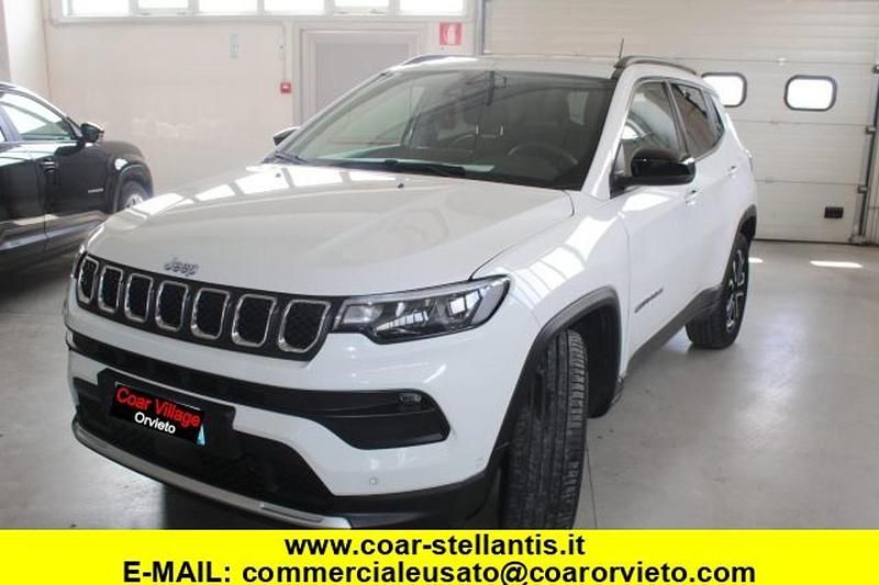 Bianco Usata 2022 Jeep Compass Limited SUV | 24.900 € (Molto cara) - Immagine 1/4