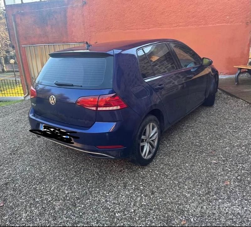 Usata VW Golf VII 2018 Blu Berlina