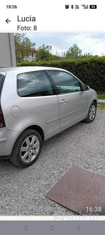 Usata VW Polo 70 CV (51 kW) 2005 Grigio Utilitaria