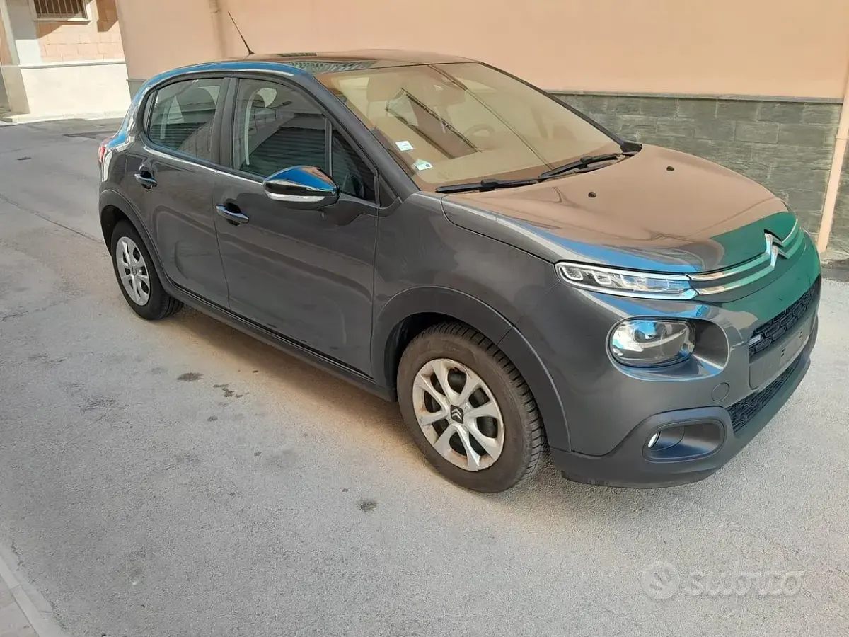 Usata Citroën C3 Feel 82 CV (60 kW) 2018 Grigio Utilitaria