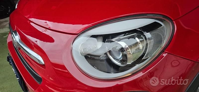 Usata Fiat 500X Lounge 120 CV (88 kW) 2017 Rosso SUV