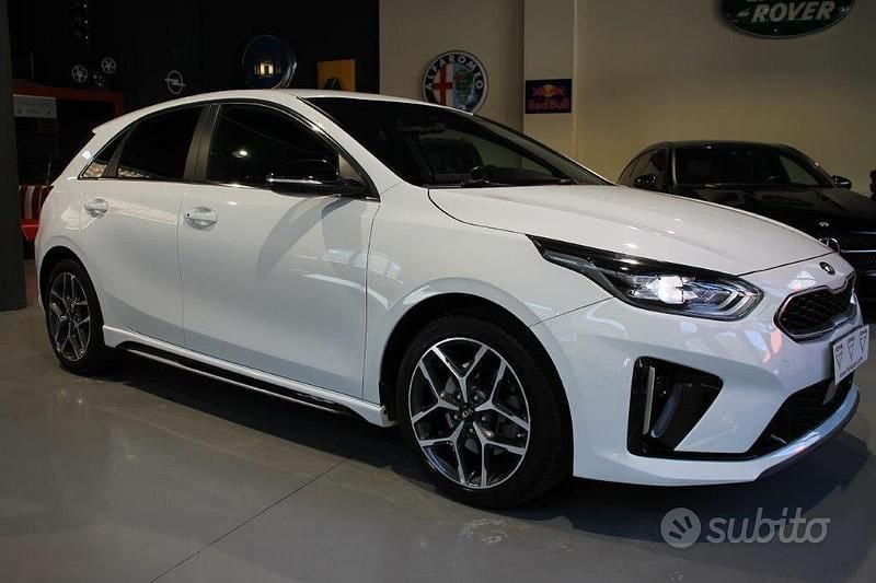 Usata Kia Ceed GT GT-Line 136 CV (100 kW) 2020 Bianco Berlina