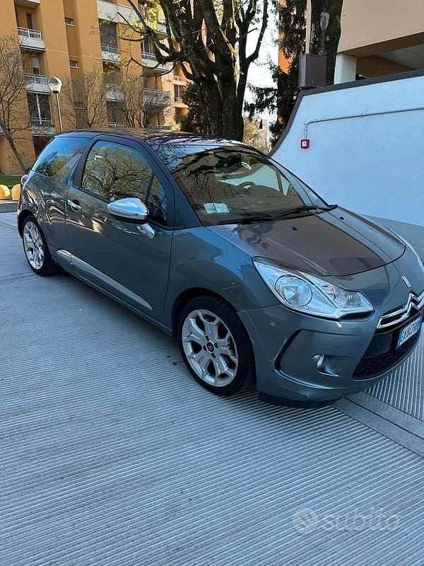 Usata Citroën DS3 90 CV (66 kW) 2010 Grigio Utilitaria