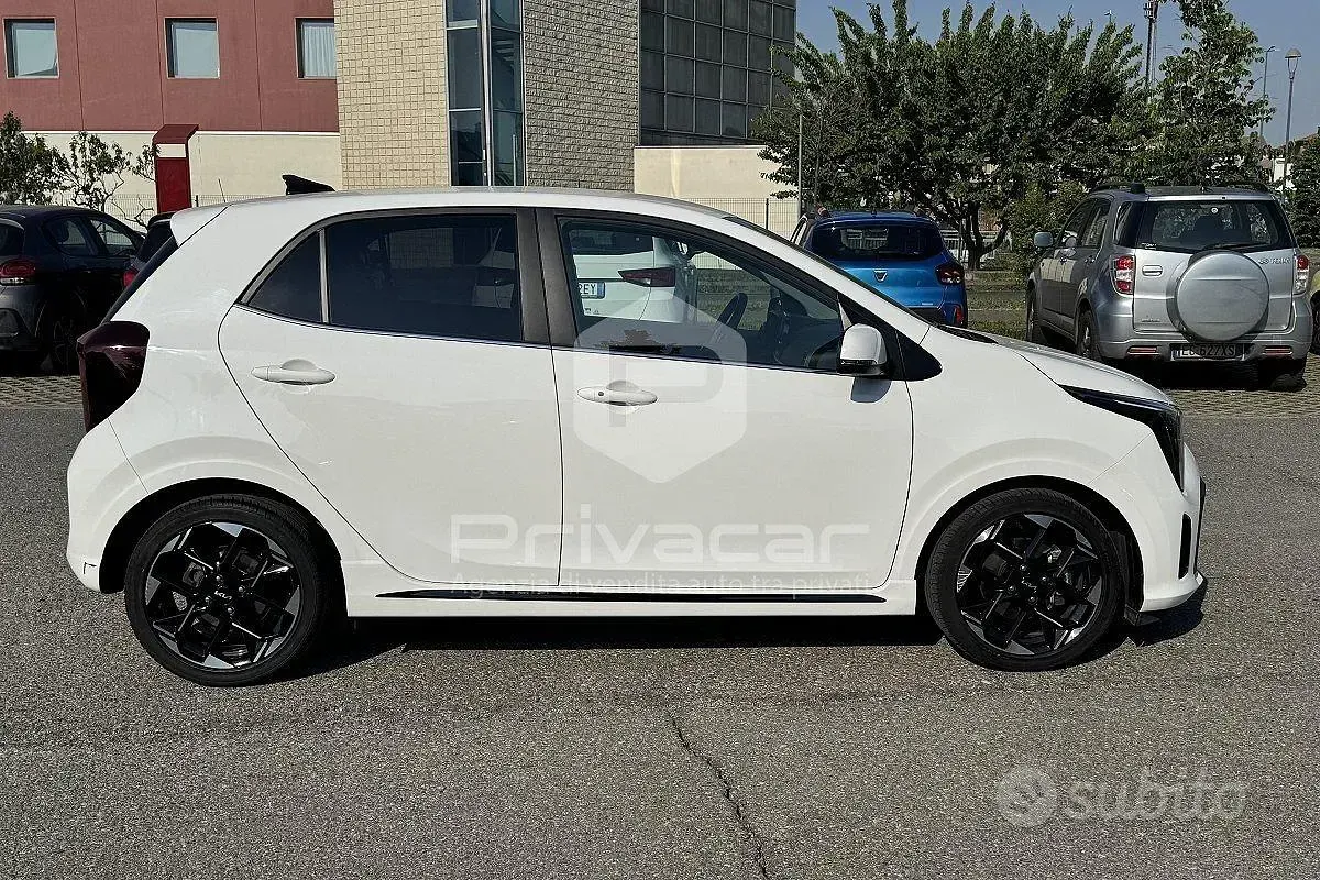 Usata Kia Picanto GT-Line 63 CV (46 kW) 2024 Bianco Utilitaria