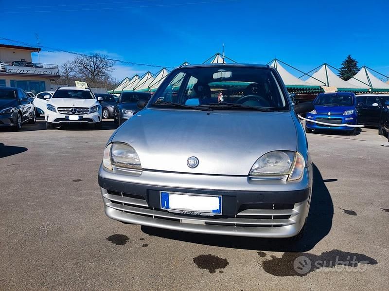 Usata Fiat Seicento 54 CV (39 kW) 2002 Grigio Utilitaria