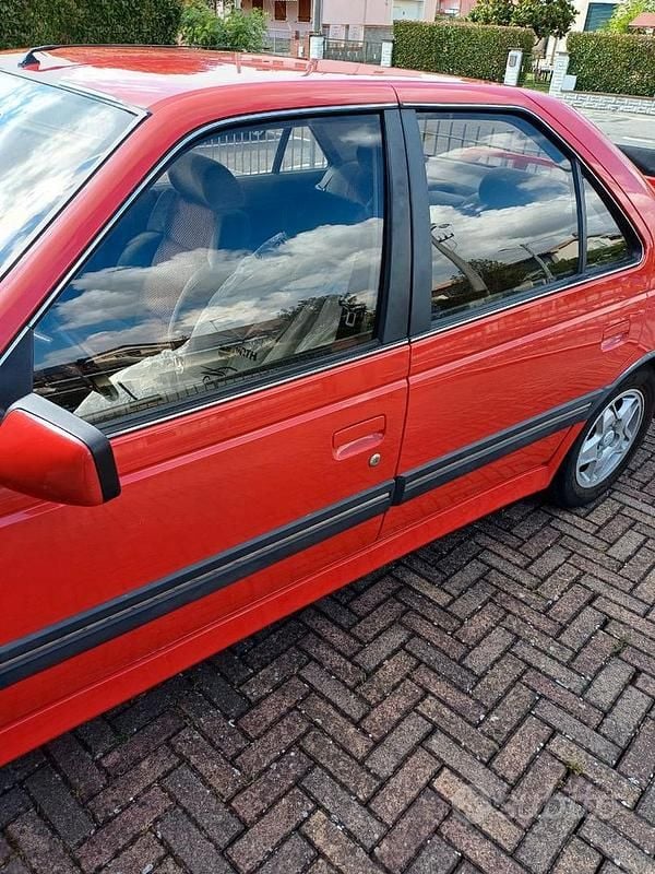 Usata Peugeot 405 1990 Rosso Berlina