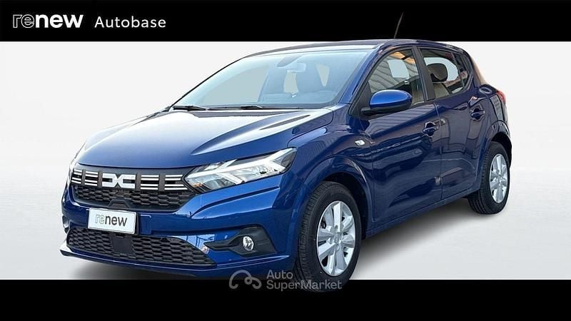 Blu Nuova 2025 Dacia Sandero Expression Tre volumi | 12.990 € (Ottimo prezzo) - Immagine 1/4