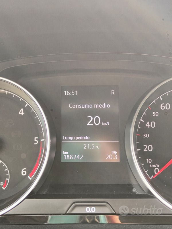 Usata VW Golf VII 150 CV (110 kW) 2014 Grigio Utilitaria