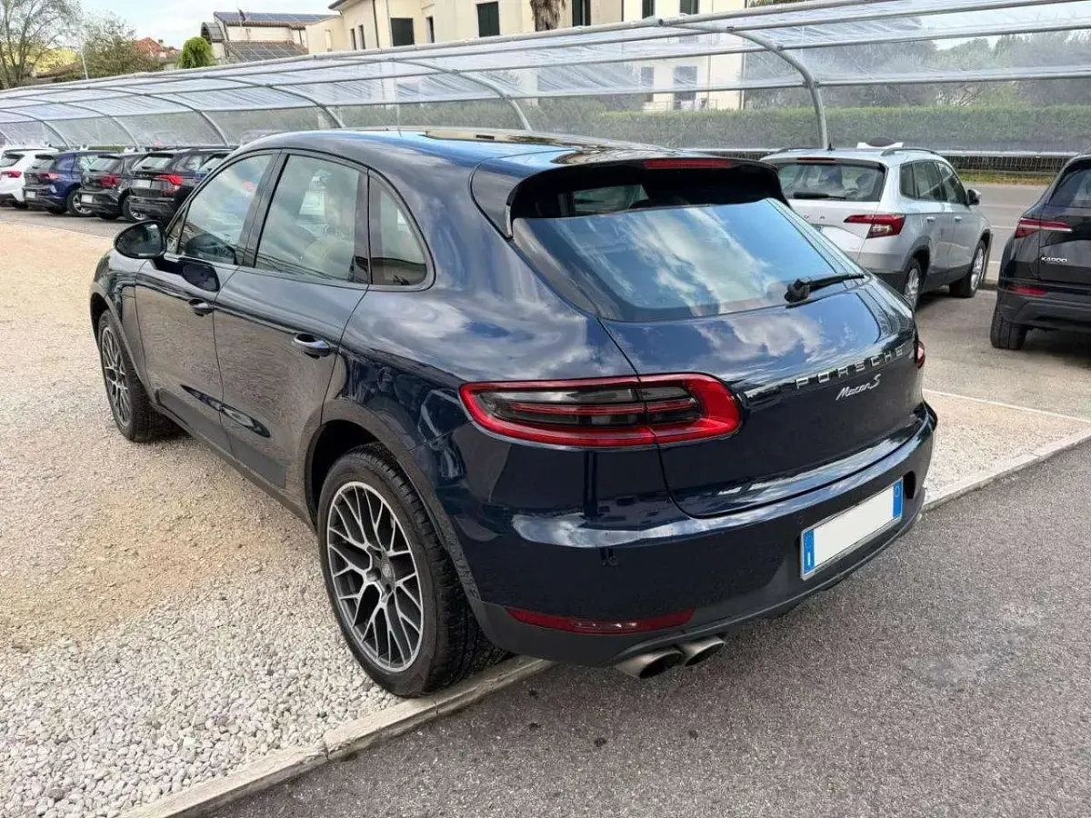 Usata Porsche Macan 340 CV (250 kW) 2018 Blu SUV