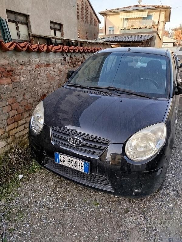 Usata Kia Picanto 2008 Nero Utilitaria