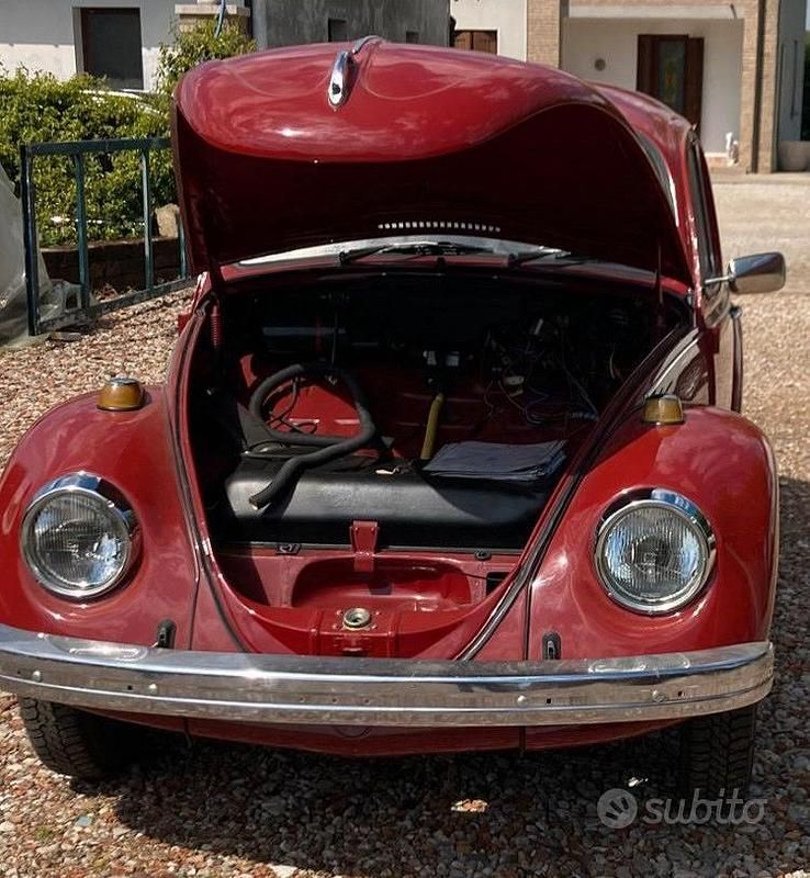 Usata VW Beetle 1960 Rosso Utilitaria