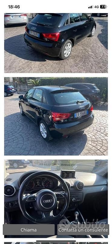 Usata Audi A1 2014 Nero Berlina