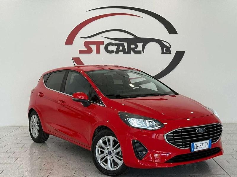 Usata Ford Fiesta ST-Line 125 CV (91 kW) 2022 Rosso Utilitaria