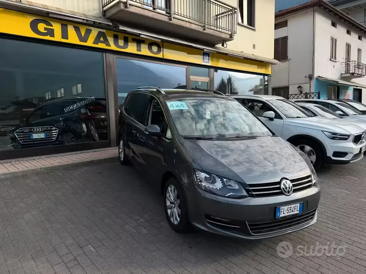 Usata VW Sharan Executive 184 CV (135 kW) 2017 Grigio Monovolume