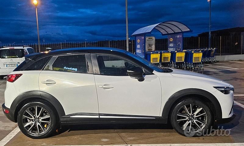 Usata Mazda CX-3 105 CV (77 kW) 2016 Bianco SUV