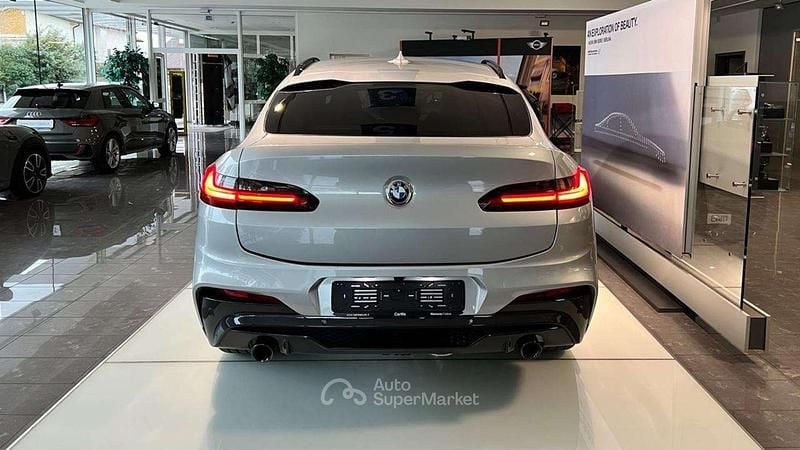 Usata BMW X4 M Sport 286 CV (210 kW) 2021 Argento SUV
