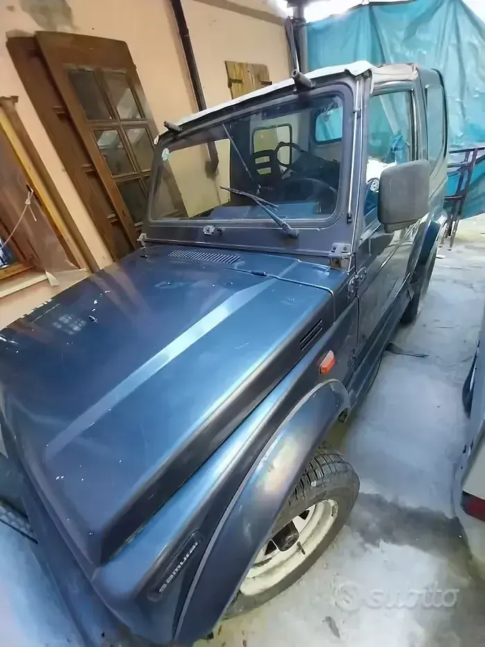 Usata Suzuki Samurai 69 CV (50 kW) 1996 Blu SUV