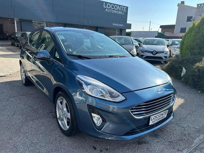 Usata Ford Fiesta Titanium S 125 CV (91 kW) 2019 Blu/azzurro Berlina