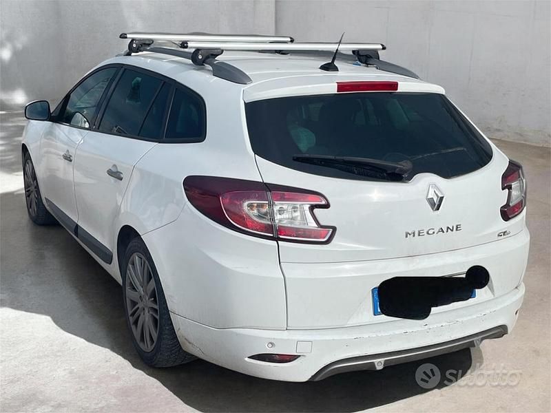 Usata Renault Mégane GT Line GT-Line 110 CV (80 kW) 2010 Bianco Station wagon