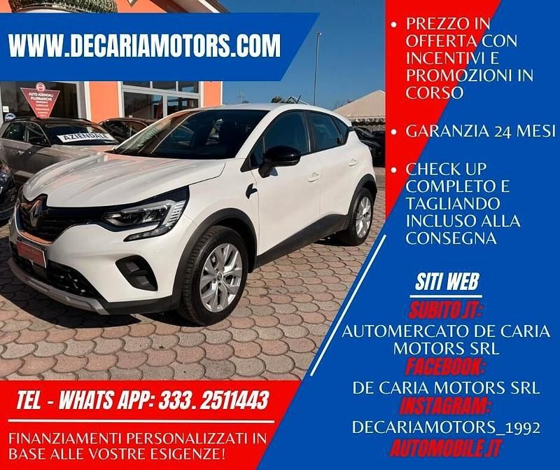 Bianco Usata 2022 Renault Captur Techno SUV | 16.900 € (Buon prezzo) - Immagine 1/4