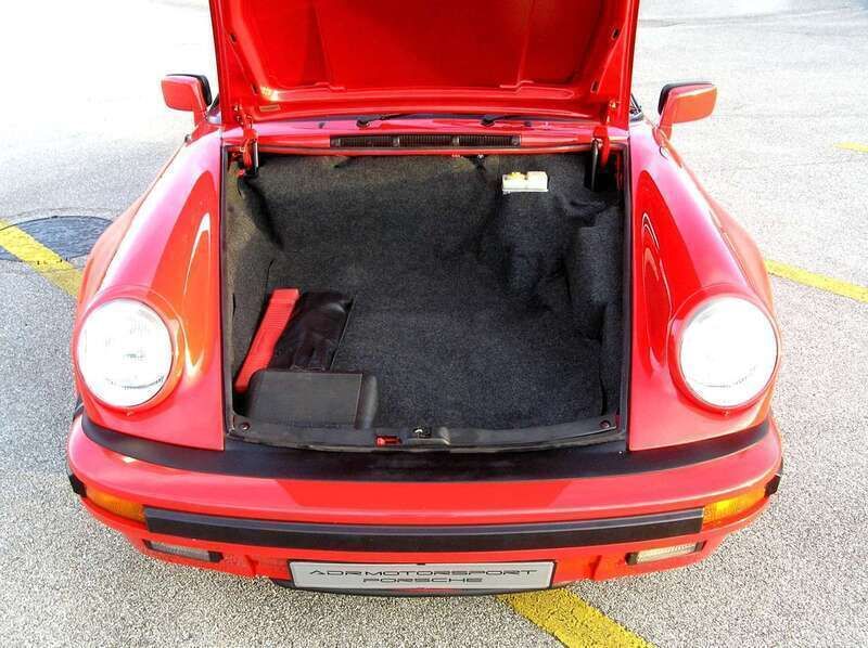 Usata Porsche 911 231 CV (169 kW) 1989 Rosso Cabrio