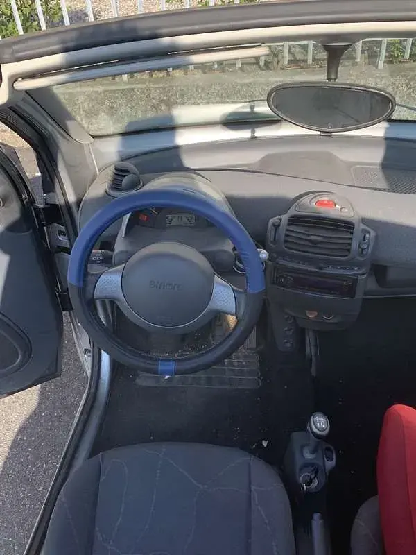 Usata Smart ForTwo Cabrio Passion 41 CV (30 kW) 2002 Grigio Cabrio
