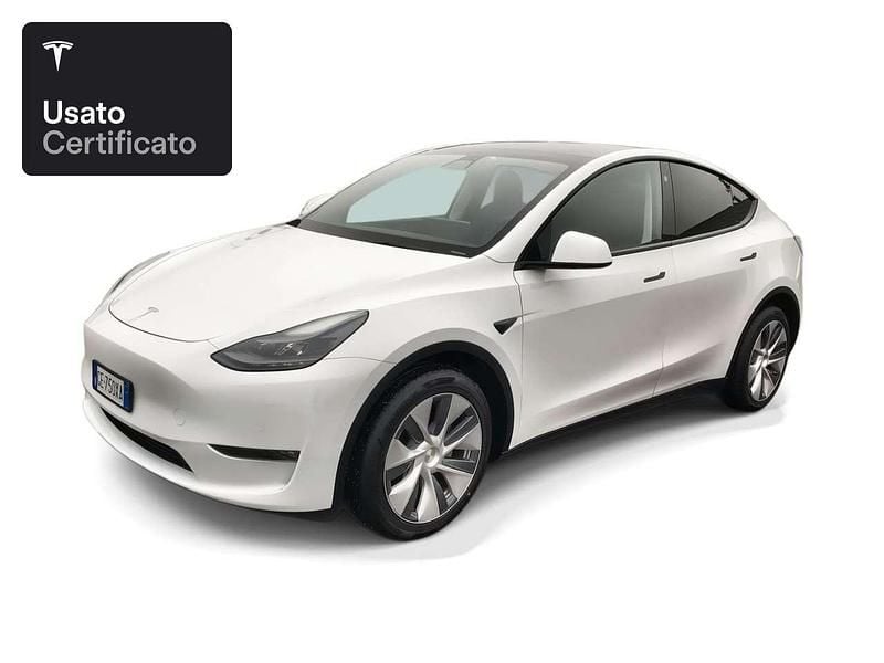Usata Tesla Model Y Long Range AWD 258 kW (351 CV) 2021 Pearl white multicoat SUV