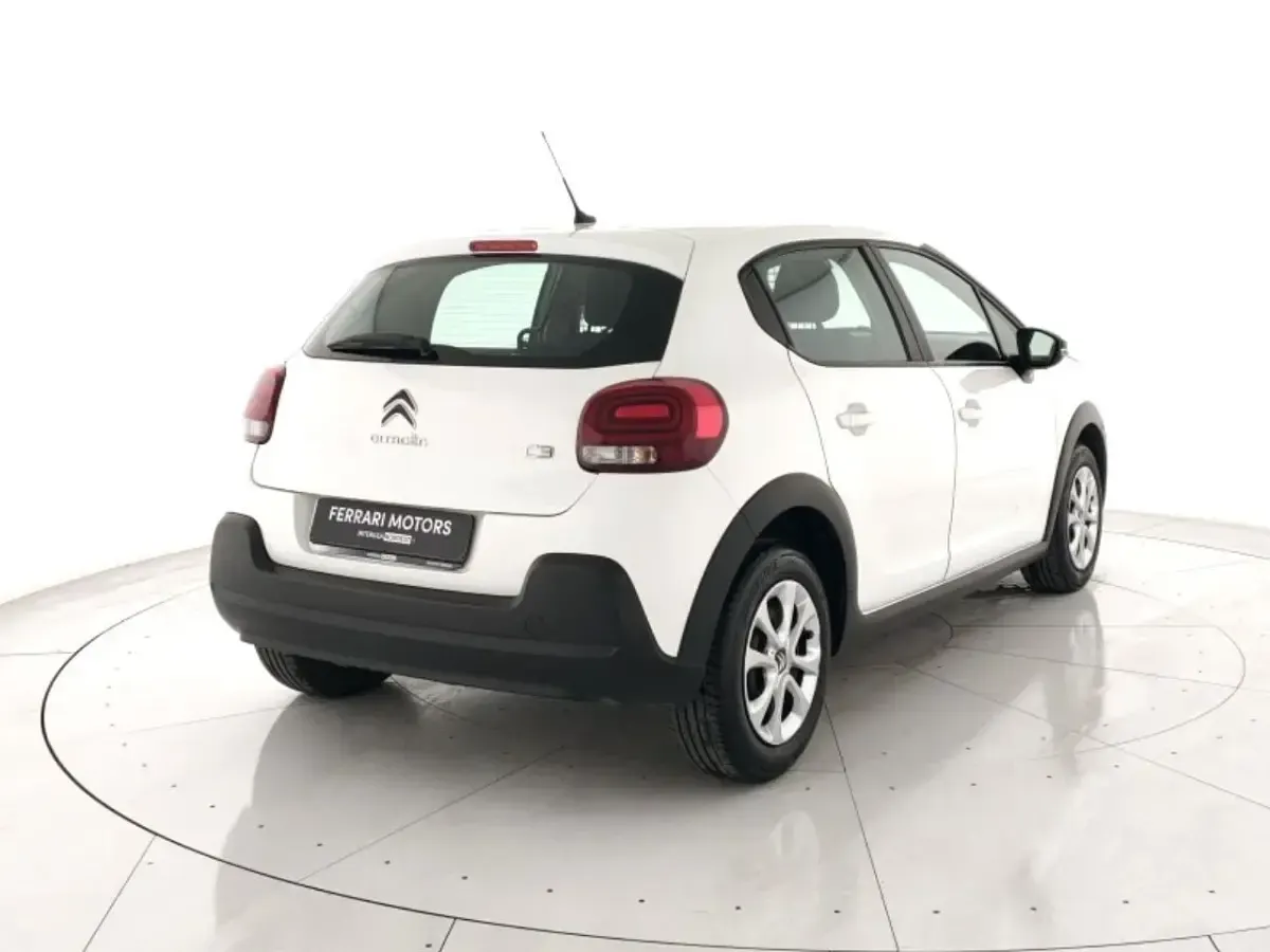 Usata Citroën C3 Feel 102 CV (75 kW) 2021 Bianco Utilitaria