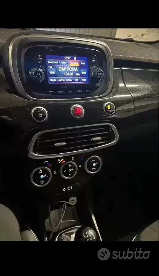 Usata Fiat 500X Lounge 140 CV (102 kW) 2015 Nero SUV