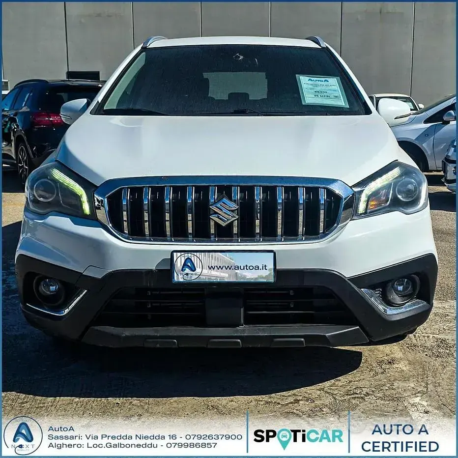 Usata Suzuki SX4 S-Cross Cool 111 CV (81 kW) 2017 Bianco SUV