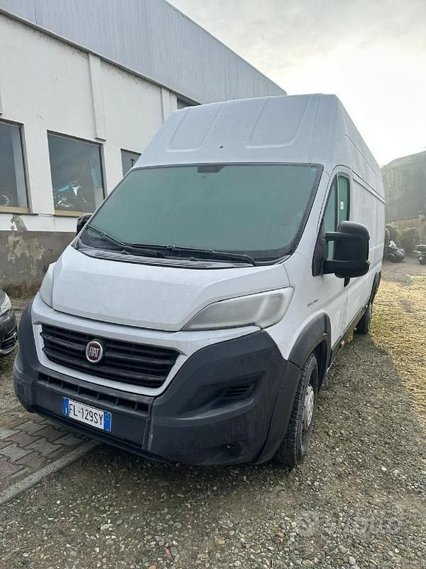 Usata Fiat Ducato 33 131 CV (96 kW) 2017 Bianco pastello Furgone