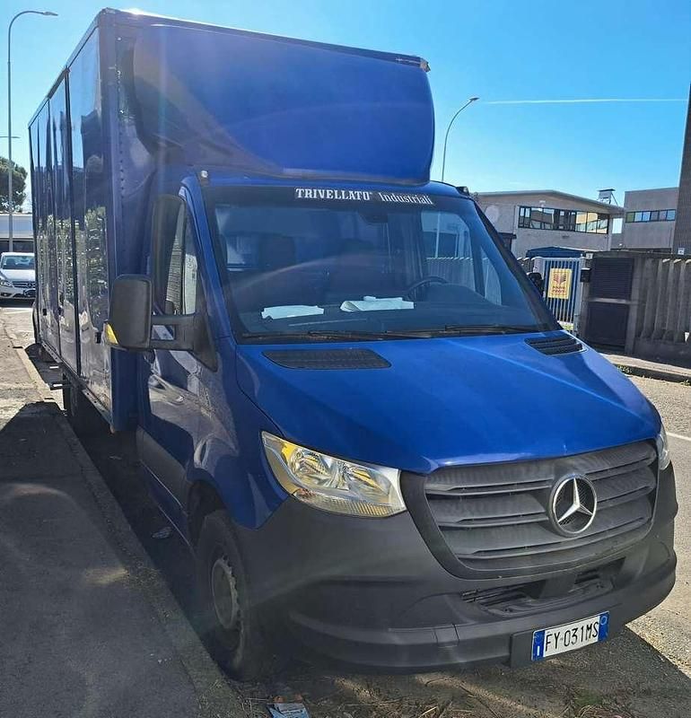 Usata Mercedes Sprinter 143 CV (105 kW) 2019 Blu/azzurro Furgone