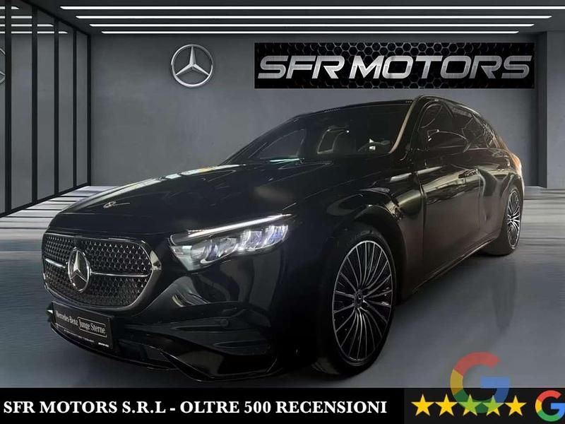 Usata Mercedes E220 AMG line 197 CV (144 kW) 2025 Nero Station wagon