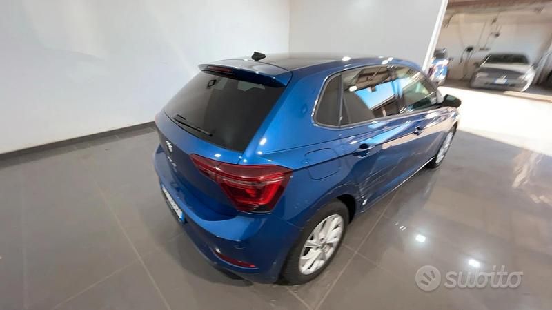 Usata VW Polo Style 95 CV (69 kW) 2022 Blu/azzurro Utilitaria