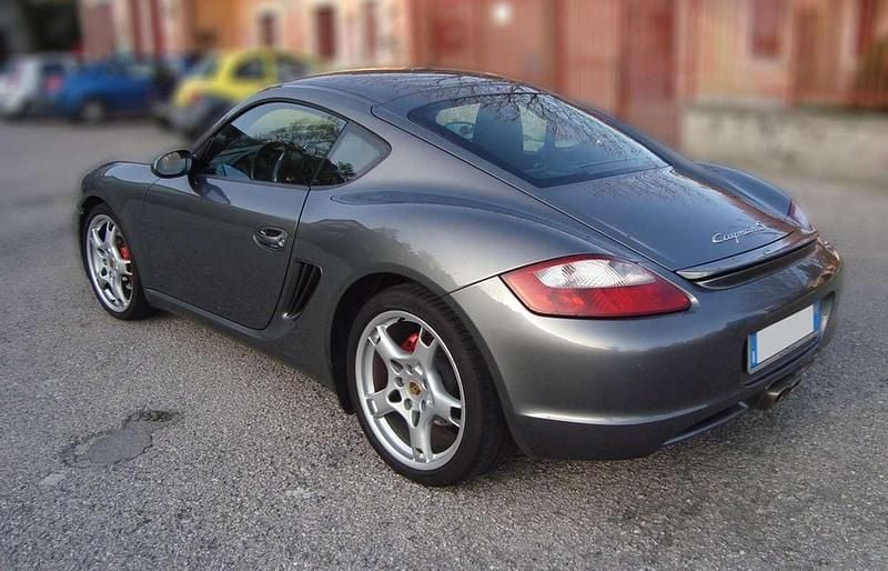 Usata Porsche Cayman 295 CV (216 kW) 2007 Grigio Coupé