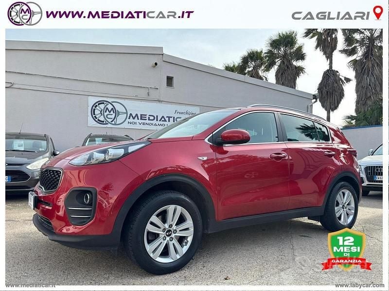 Usata Kia Sportage 131 CV (96 kW) 2018 Rosso SUV