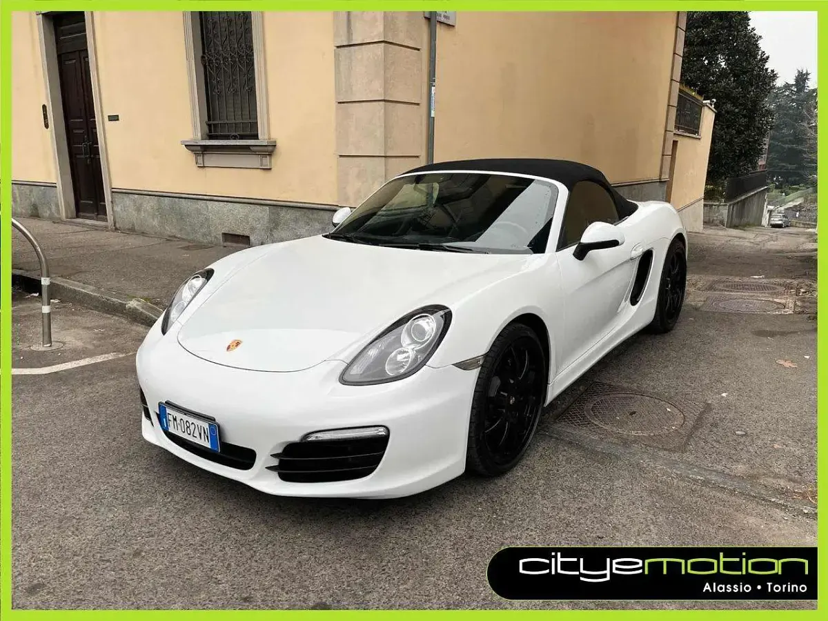 Usata Porsche Boxster 265 CV (194 kW) 2014 Bianco Cabrio