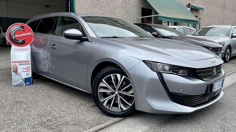 Grigio Usata 2021 Peugeot 508 SW Allure Station wagon | 17.999 € (Buon prezzo) - Immagine 1/4