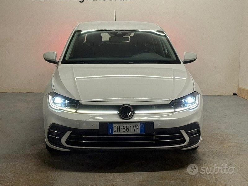 Usata VW Polo Style 110 CV (80 kW) 2022 Bianco Utilitaria